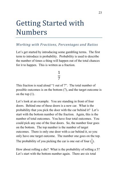 Poker Math That Matters