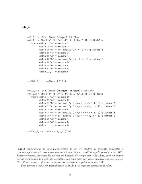 ficha resolvida - Universidade do Minho