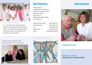 Diabetes-InformationsbroschÃ¼re - Ev. Krankenhauses Bethesda zu ...