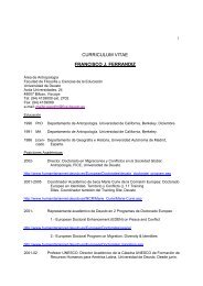 CV en PDF - HumanitarianNet - Universidad de Deusto