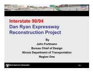 Interstate 90/94 Dan Ryan Expressway Reconstruction Project