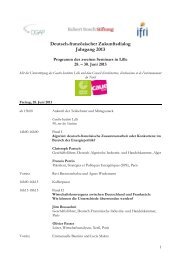 Seminarprogramm - Deutsch-FranzÃ¶sischer Zukunftsdialog