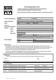 Permit Application Form - Tonbridge and Malling Borough Council