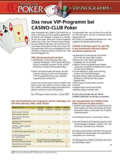 CasinoClub Magazin Nr.25 Download
