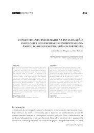 CONSENTIMENTO INFORMADO NA INVESTIGAÃÃO