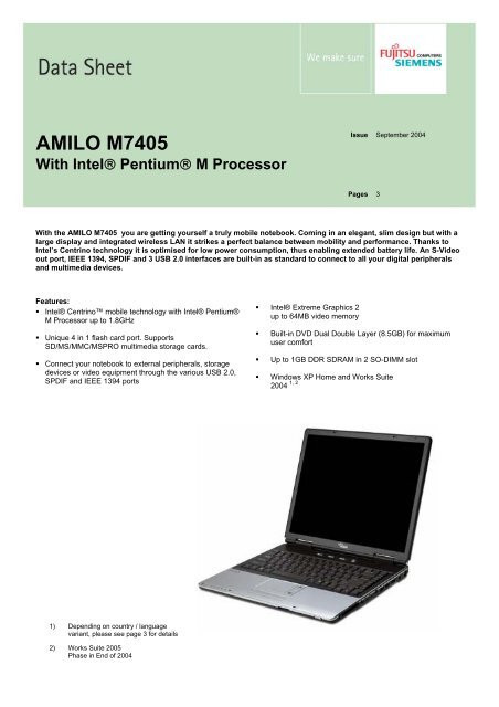 AMILO M7405