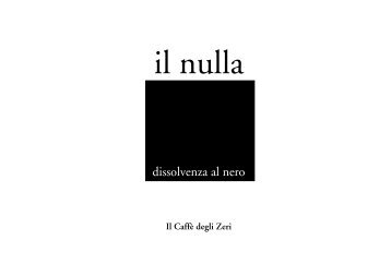 dissolvenza al nero - Veronica Locatelli