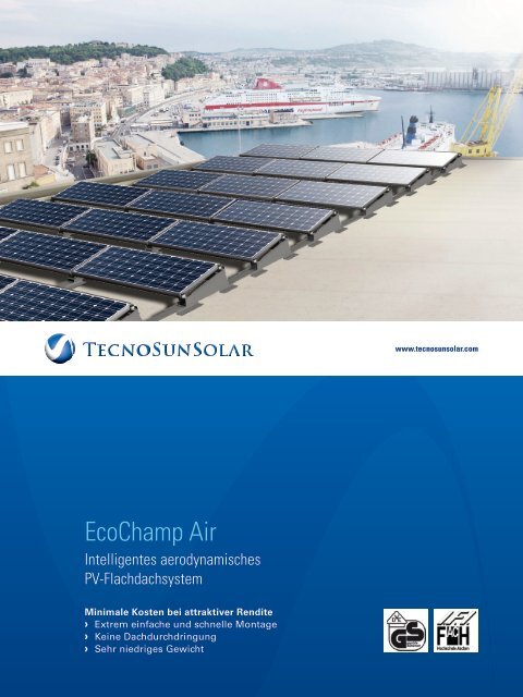 Datenblatt EcoChamp Air - TecnoSun Solar Systems AG