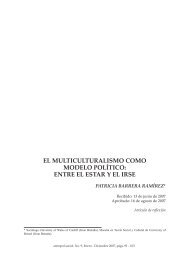 el multiculturalismo como modelo político - Revista de Antropología ...