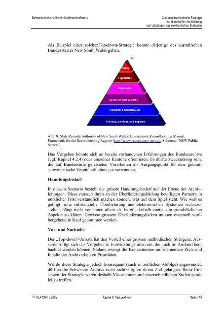 Gesamtschweizerische Strategie zur dauerhaften Archivierung von ...