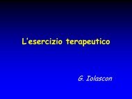 L'esercizio terapeutico - SunHope.it