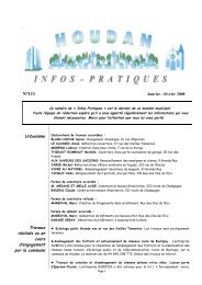 infos - pratiques - CommunautÃ© des Communes du Pays Houdanais