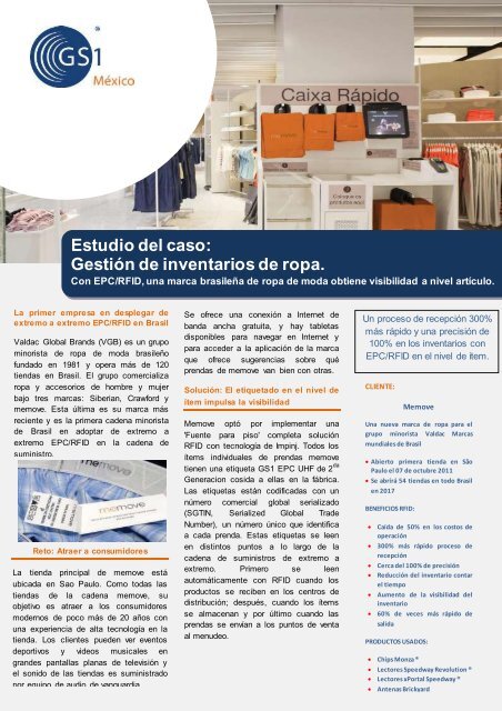 Estudio del caso: GestiÃ³n de inventarios de ropa.