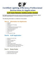 CLEP Application / Study Guide Booklet Computer-Based Remote ...