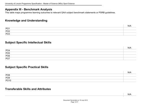 Download the full 2013-14 Programme Specification for this course