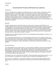 Performance comparison for OpenMP, PThreads and MPI Hot Plate