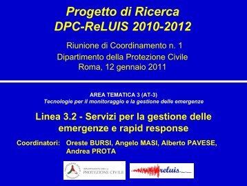 LINEA 3.2 - ReLUIS