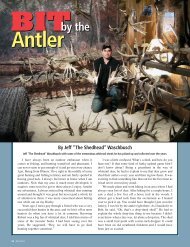 Bit by the Antler - Big Buck Magazine