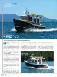 ranger 25: an excellent entry-level fast trawler that's - Ranger Tugs