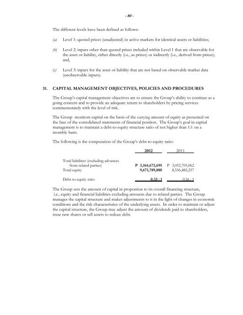 SEC Form 17-A: Annual Report - the solid group inc website