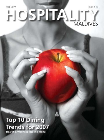 Top 10 Dining Trends for 2007 - Hospitality Maldives