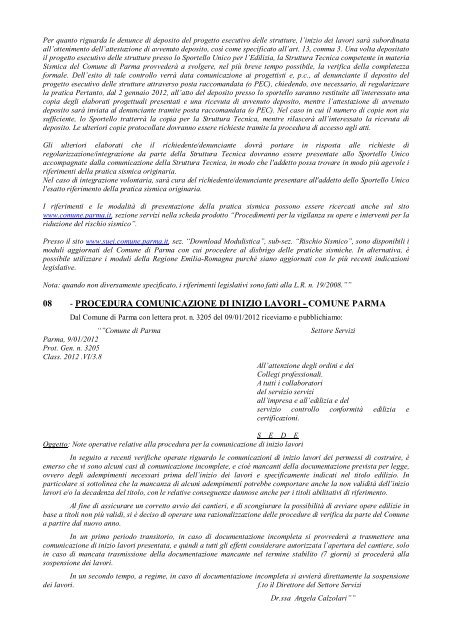 Notiziario 1/2012 - Collegio dei Geometri della Provincia di Parma