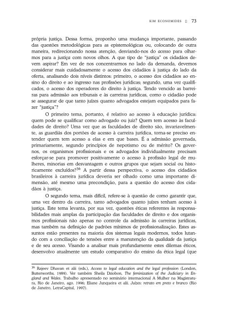 Lendo as ondas do âMovimento de Acesso Ã  JustiÃ§aâ: epistemologia ...