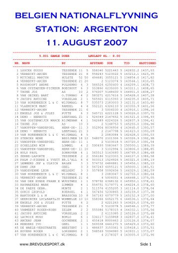 belgien nationalflyvning s tation: ar genton 1 1 . au gu st 2 0 0 7