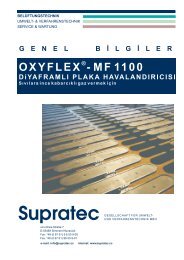 oxyflex -mf 1100 - Supratec