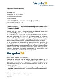 Pressemitteilung (PDF, 57 kB) - Vergabe Sachsen