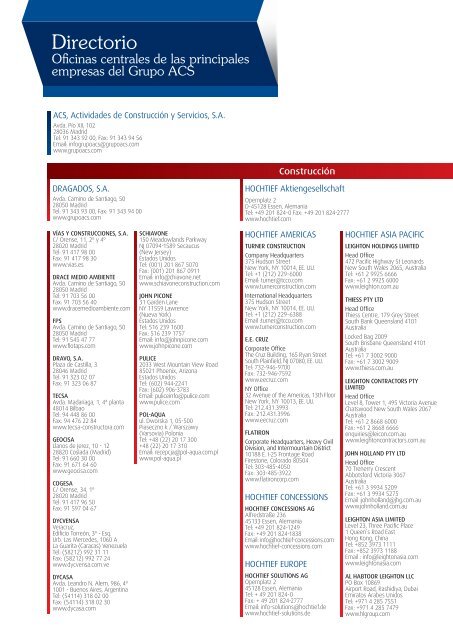 Informe de Actividades - Grupo ACS