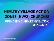 Viola Haunga - Healthy Village Action Zones - Agencies for Nutrition ...