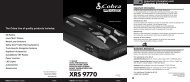 XRS 9770 Manual - Cobra Electronics