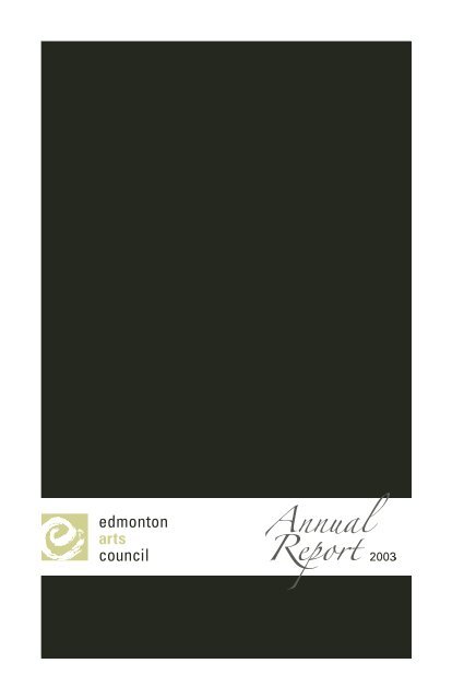 Untitled - Edmonton Arts Council