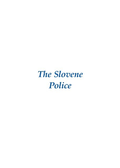 The Slovene Police - Policija