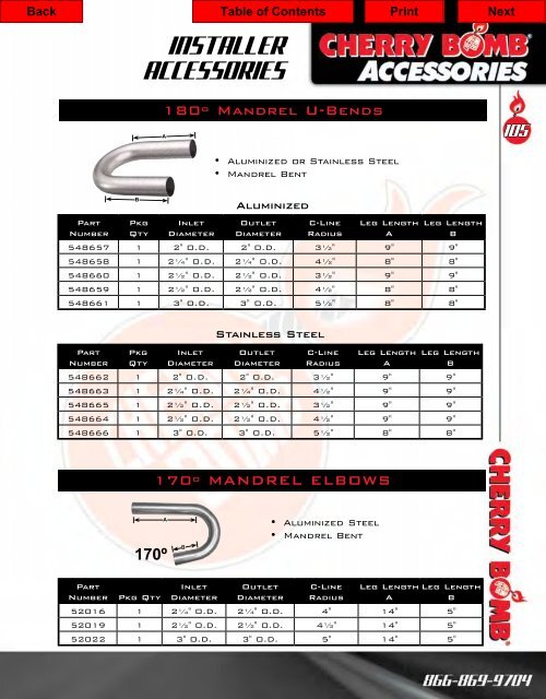 Performance Exhaust Catalog - IMCO - International Muffler Company