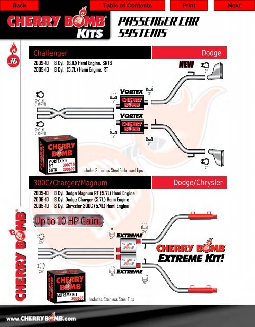 Performance Exhaust Catalog - IMCO - International Muffler Company