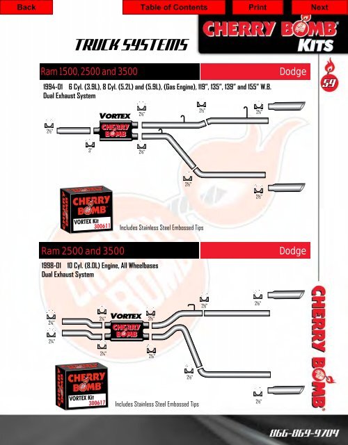 Performance Exhaust Catalog - IMCO - International Muffler Company