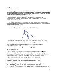 27. Euler's Line Å¸1 Å¸2