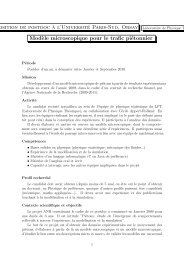 Proposition de postdoc `a l'UniversitÃ© Paris-Sud, Orsay Laboratoire ...