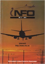 INFO - Norsk Flytekniker Organisasjon