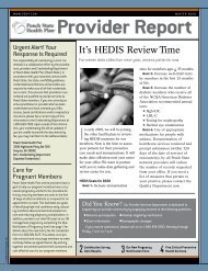 2 3 4 It's HEDIS Review Time - Peach State Health Plan Peach State ...