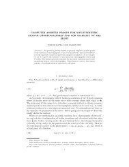COMPUTER ASSISTED PROOFS FOR NON-SYMMETRIC PLANAR ...