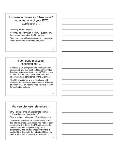 Understanding and using ePCT - Oppedahl Patent Law Firm LLC