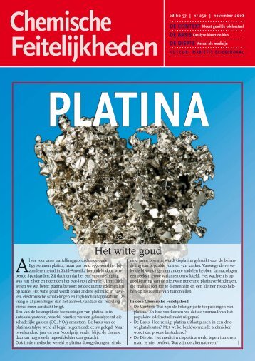 Platina - Chemische Feitelijkheden