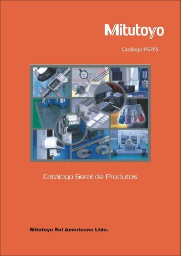 CatÃƒÂ¡logo em PDF - Mitutoyo
