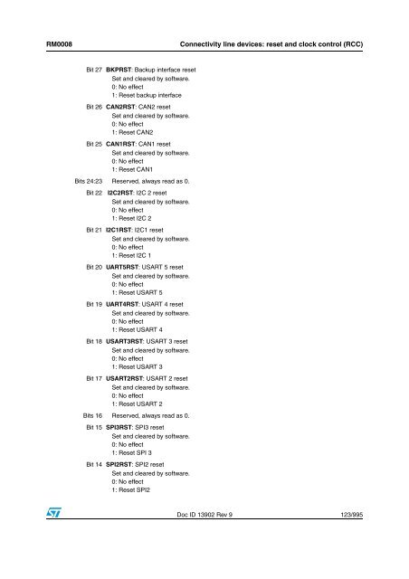 STM32F101xx, STM32F102xx, STM32F103xx, STM32F105xx and ...