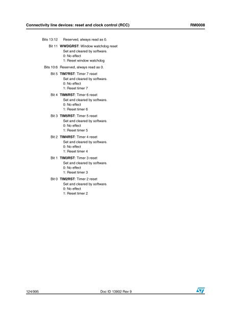 STM32F101xx, STM32F102xx, STM32F103xx, STM32F105xx and ...