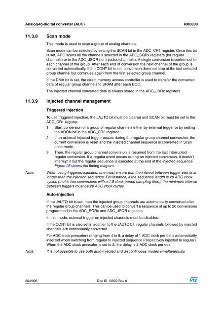 STM32F101xx, STM32F102xx, STM32F103xx, STM32F105xx and ...