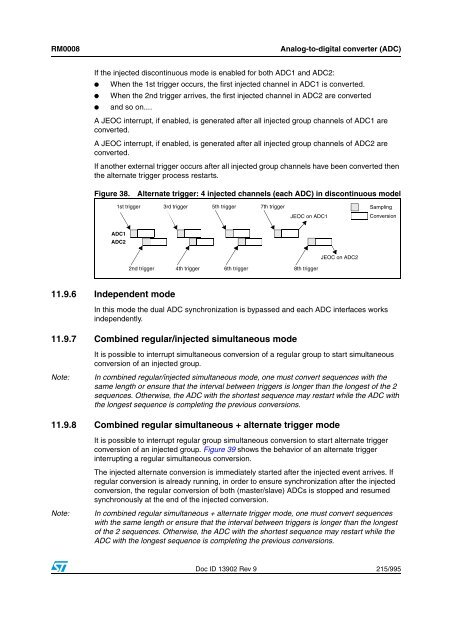 STM32F101xx, STM32F102xx, STM32F103xx, STM32F105xx and ...